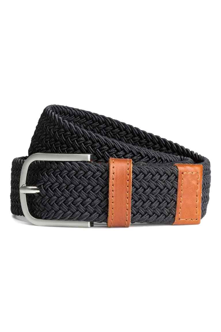 Elasticated fabric belt